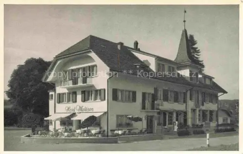 AK / Ansichtskarte Flamatt Sense FR Hotel Restaurant Moléson