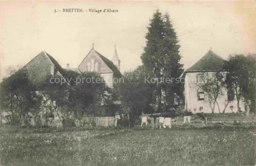 AK / Ansichtskarte Bretten Altkirch 68 Haut-Rhin Vue d'ensemble du village