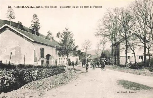 AK / Ansichtskarte Corravillers LURE 70 Haute-Saone Restaurant du Col du mont de Fourche
