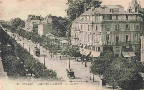 AK / Ansichtskarte ANGERS 49 Maine-et-Loire Boulevard de Saumur