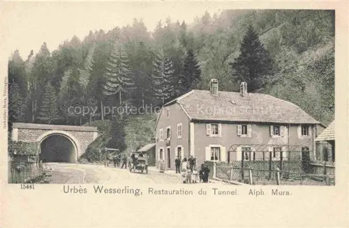 AK / Ansichtskarte Urbes Urbis Thann 68 Haut-Rhin Restauration du Tunnel