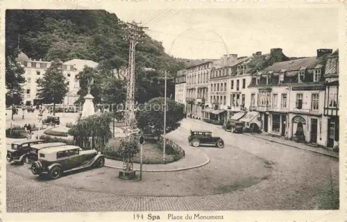 AK / Ansichtskarte SPA Belgium Place du Monument