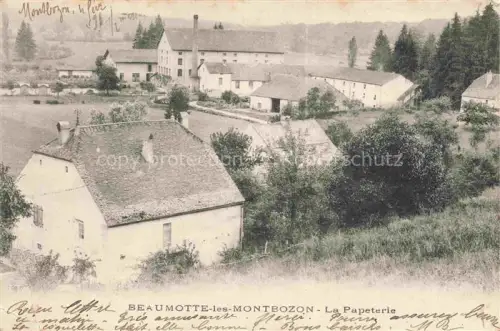 AK / Ansichtskarte Beaumotte-les-Montbozon VESOUL 70 Haute-Saone La Papeterie
