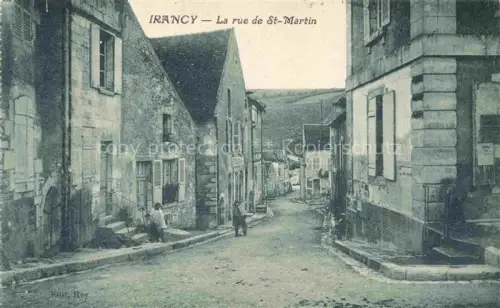 AK / Ansichtskarte Irancy Auxerre 89 Yonne Rue de St. Martin