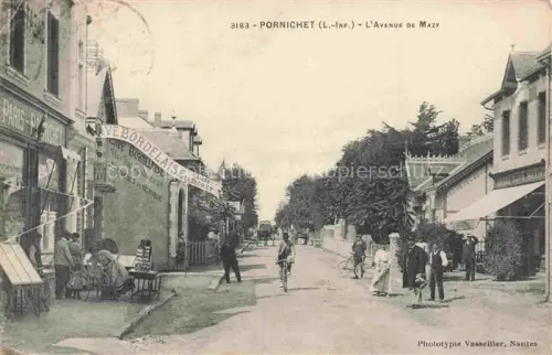 AK / Ansichtskarte PORNICHET Saint-Nazaire 44 Loire-Atlantique Avenue de Mazy