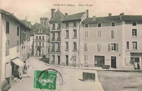 AK / Ansichtskarte Cublize Villefranche-sur-Saone 69 Rhone Place Pirotte