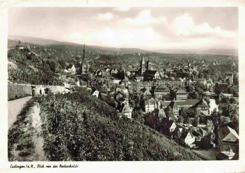 AK / Ansichtskarte EssLINGEN  Neckar Blick von der Neckarhalde
