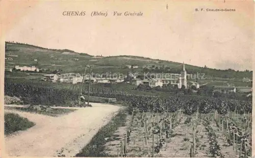 AK / Ansichtskarte Chenas Villefranche-sur-Saone 69 Rhone Vue générale
