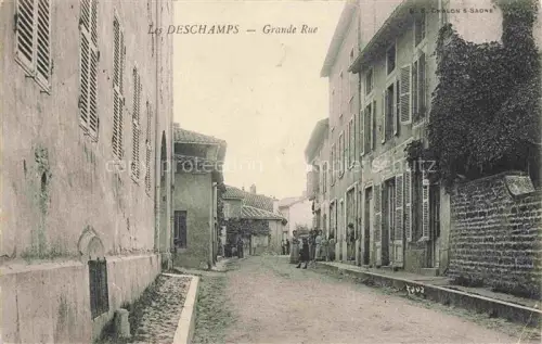AK / Ansichtskarte Les Deschamps Couches-les-Mines AUTUN 71 Saone-et-Loire Grande Rue