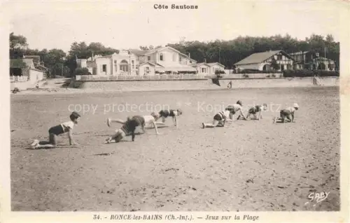 AK / Ansichtskarte RONCE-LES-BAINS LA TREMBLADE Rochefort 17 Charente-Maritime Jeux sur la plage