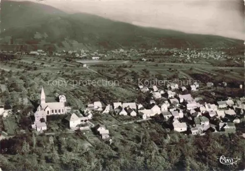 AK / Ansichtskarte Leimbach  THANN 68 Haut-Rhin Vue panoramique aérienne en arrière-plan Thann