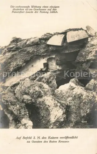 AK / Ansichtskarte Loucin Fort Luettich Liege Belgie Foto Liersch Nr. 7077