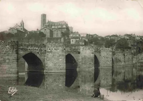 AK / Ansichtskarte LIMOGES 87 Haute-Vienne Le Pont Saint Etienne et la Cathedrale