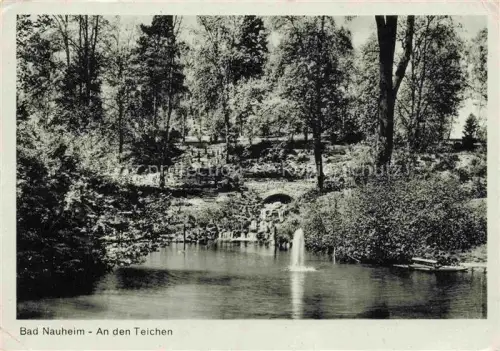 AK / Ansichtskarte BAD NAUHEIM An den Teichen