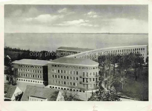 AK / Ansichtskarte STRALSUND Krankenhaus am Sund Fliegeraufnahme