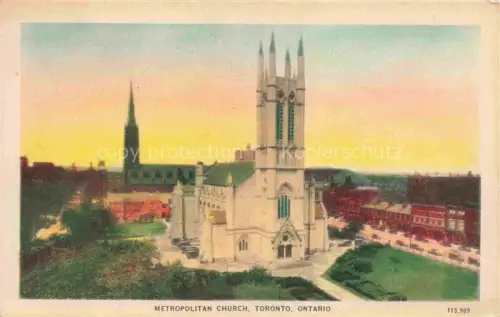 AK / Ansichtskarte TORONTO Canada Metropolitan Church