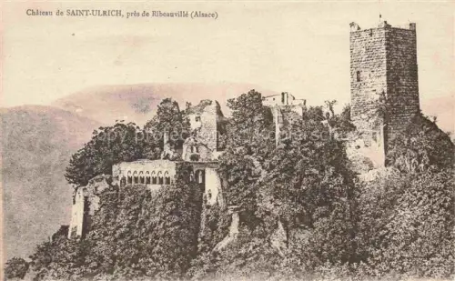 AK / Ansichtskarte Saint-Ulrich St Ulrich Altkirch 68 Haut-Rhin Chateau de Saint Ulrich