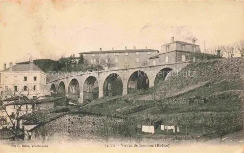 AK / Ansichtskarte Ville-sur-Jarnioux Viaduc de Jarnioux