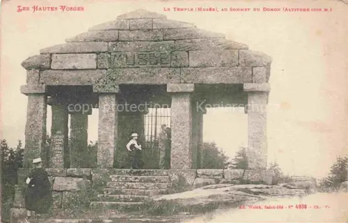 AK / Ansichtskarte Donon Grandfontaine Alsace 67 Bas-Rhin Le Temple Musee au Sommet du Donon