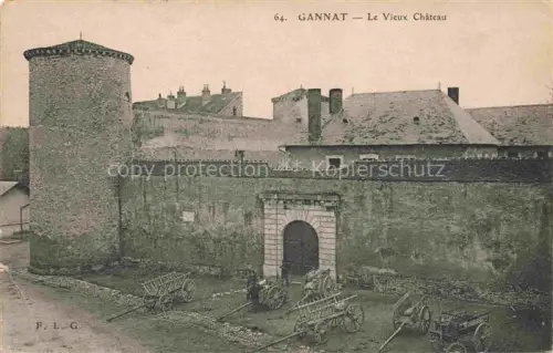 AK / Ansichtskarte Gannat Vichy 03 Allier Le Vieux Chateau