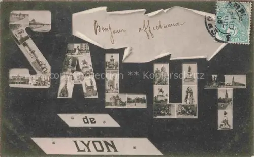 AK / Ansichtskarte LYON 69 Rhone Vue partielle