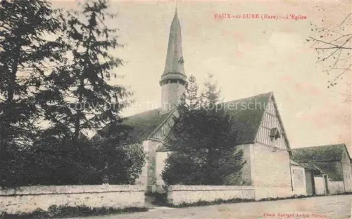AK / Ansichtskarte Vaux-sur-Eure Evreux 27 Eure Eglise