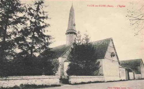 AK / Ansichtskarte Vaux-sur-Eure Evreux 27 Eure Eglise