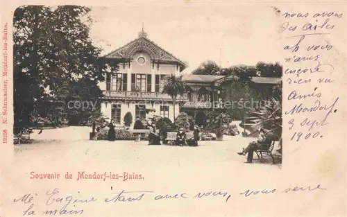AK / Ansichtskarte Mondorf-les-Bains Bad Mondorf Luxembourg Kurhaus