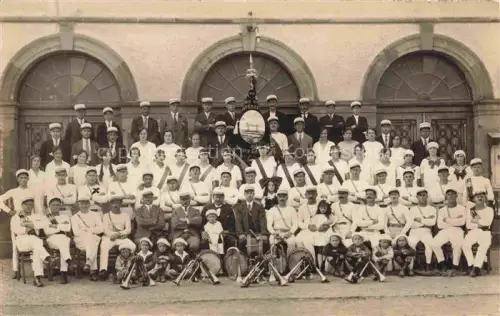 AK / Ansichtskarte Moosch Thann 68 Haut Rhin Alsace Ste. au Gymnastique Espérance Benediction du drapeau