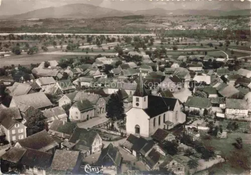 AK / Ansichtskarte Petit-Landau Mulhouse 68 Haut-Rhin Vue générale aérienne