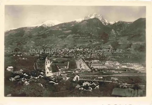AK / Ansichtskarte Marlengo Marling Bolzano IT Gesamtansicht mit Alpenpanorama