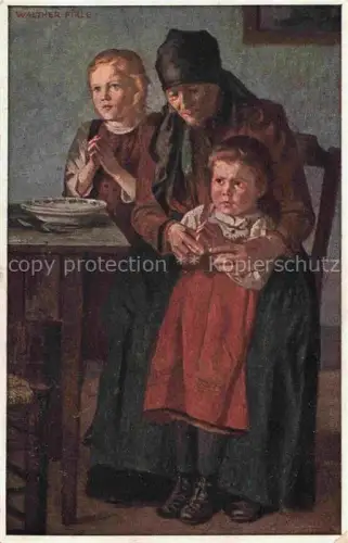 AK / Ansichtskarte FIRLE Walther Kuenstlerkarte Deutschland Spende fuer Kinder Bayern 