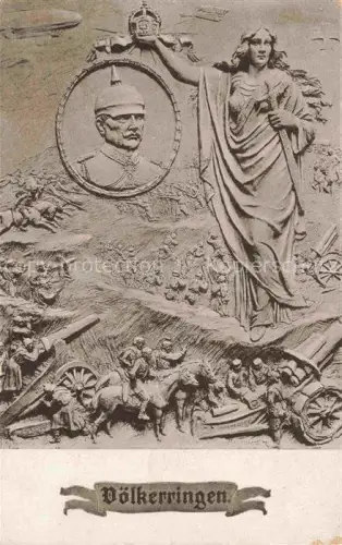 AK / Ansichtskarte Wilhelm II Adel Preussen Monarchie Voelkerringen 