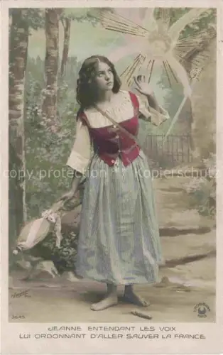 AK / Ansichtskarte JEANNE d ARC Rouen Orleans Engel Croissant Paris 3645 