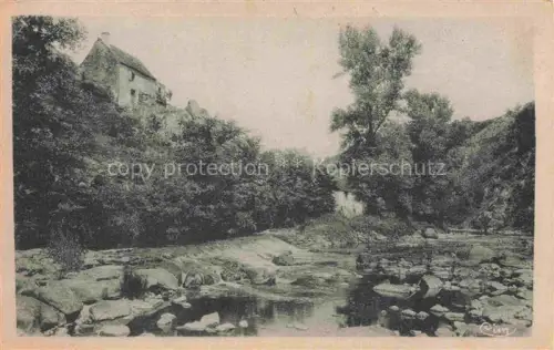 AK / Ansichtskarte Evaux-les-Bains Aubusson 23 Creuse Vue prise au-dela du moulin Bodeau