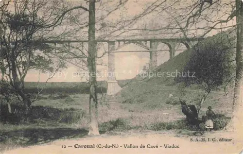 AK / Ansichtskarte Caroual Erquy Saint-Brieuc 22 Cotes-d Armor Vallon de Cave Viaduc