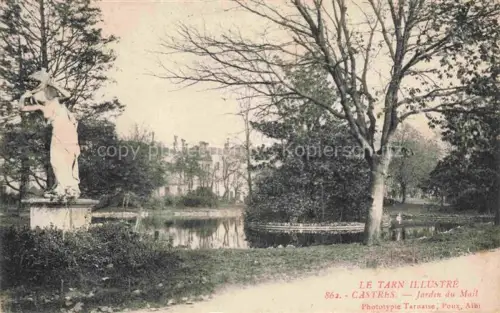 AK / Ansichtskarte CASTRES  81 Tarn Jardin du Mail