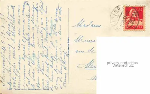 AK / Ansichtskarte Rosenlauigletscher Innertkirchen BE Panorama