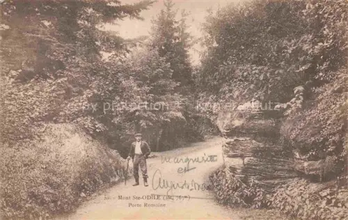 AK / Ansichtskarte Mont-Ste-Odile Mont-Sainte-Odile 67 Alsace Porte Romaine