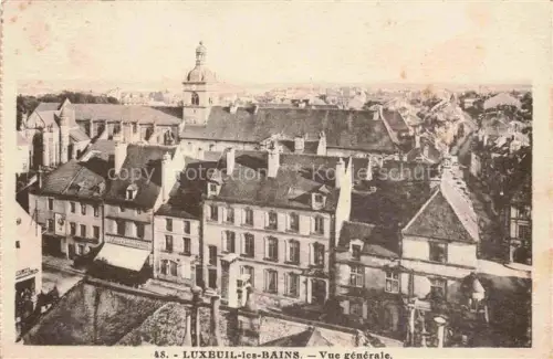 AK / Ansichtskarte Luxeuil-les-Bains 70 Haute-Saone Vue generale