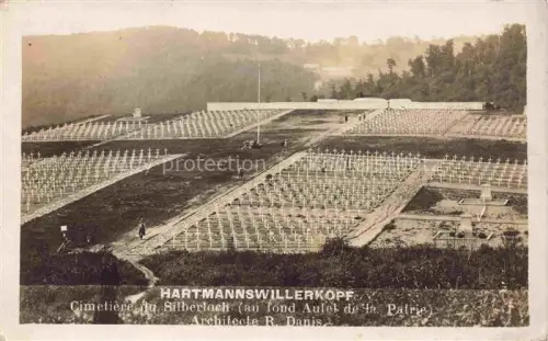AK / Ansichtskarte Hartmannswillerkopf Hartmannsweilerkopf 68 Haut-Rhin Cimetiere du Silberloch