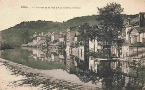 AK / Ansichtskarte Epinal 88 Vosges Maisons de la Rue d'Alsace sur la Moselle