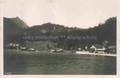 AK / Ansichtskarte Urfeld Walchensee Seepanorama