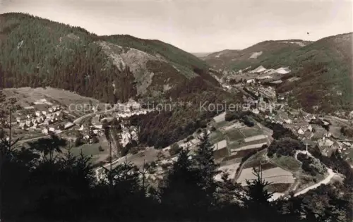 AK / Ansichtskarte Schiltach Fliegeraufnahme