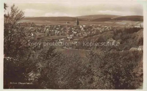 AK / Ansichtskarte Brilon Panorama