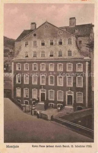AK / Ansichtskarte Montjoie Monschau NRW Rotes Haus