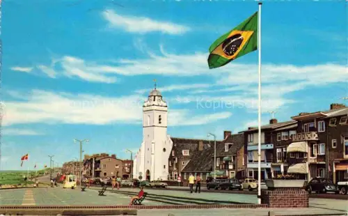 AK / Ansichtskarte Katwijk aan Zee NL Boulevard Oude Kerk