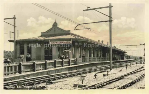 AK / Ansichtskarte Ede-Wageningen Renkum Gelderland NL Bahnhof