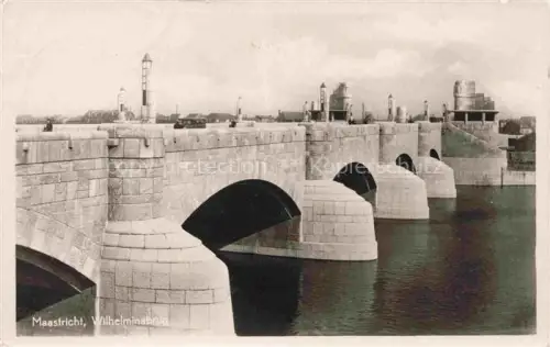 AK / Ansichtskarte MAASTRICHT NL Wilhelminabrug