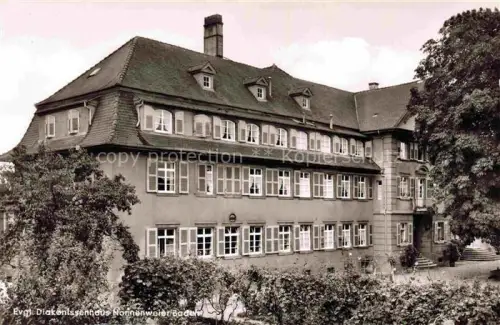 AK / Ansichtskarte Nonnenweier Schwanau Ev Diakonissenhaus